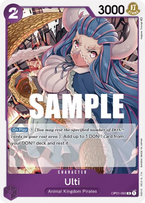 Carte One Piece Ulti OP01-093, extension Romance Dawn (sortie anglaise)