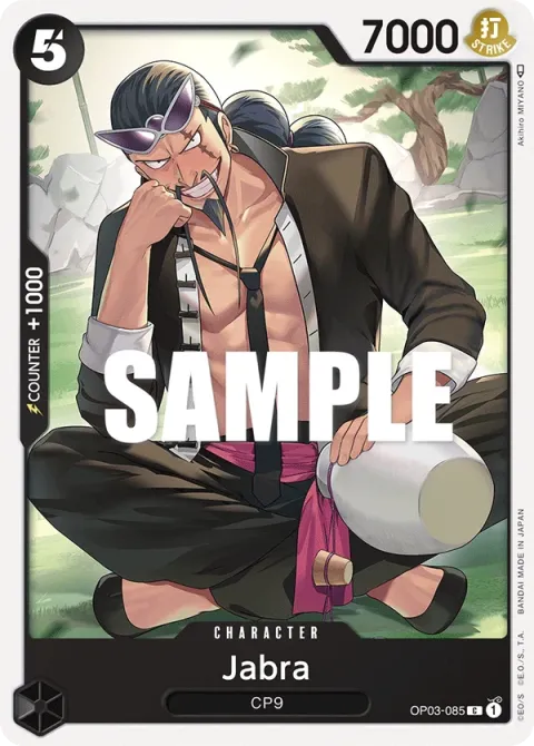 Carte One Piece Jabra OP03-085, extension Pillars of Strength (sortie anglaise)