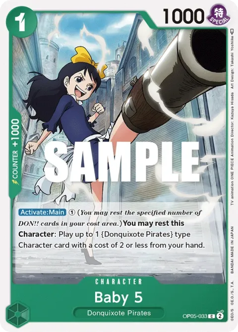Carte One Piece Baby 5 OP05-033, extension Awakening of the New Era (sortie anglaise)