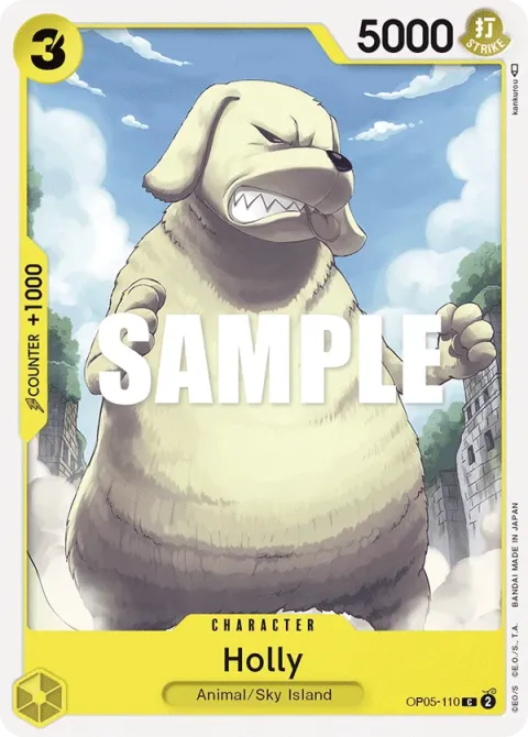 Carte One Piece Holly OP05-110, extension Awakening of the New Era (sortie anglaise)