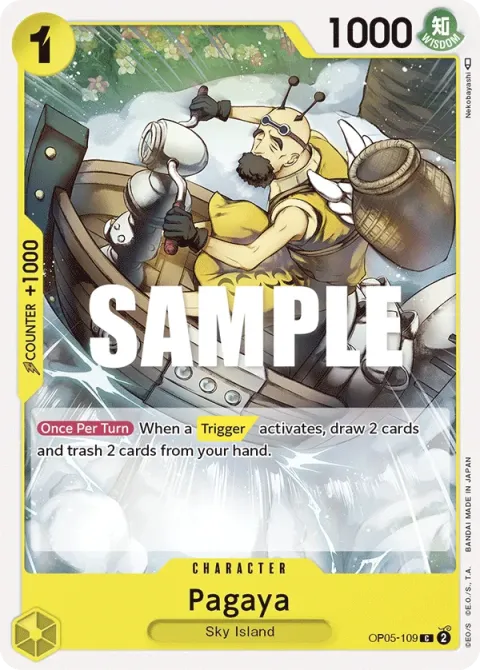 Carte One Piece Pagaya OP05-109, extension Awakening of the New Era (sortie anglaise)