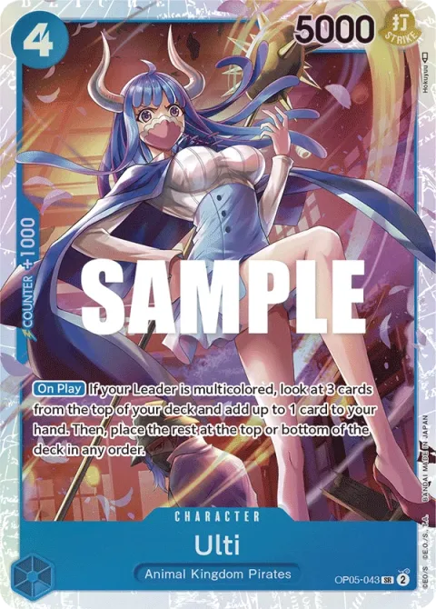Carte One Piece Ulti OP05-043, extension Awakening of the New Era (sortie anglaise)