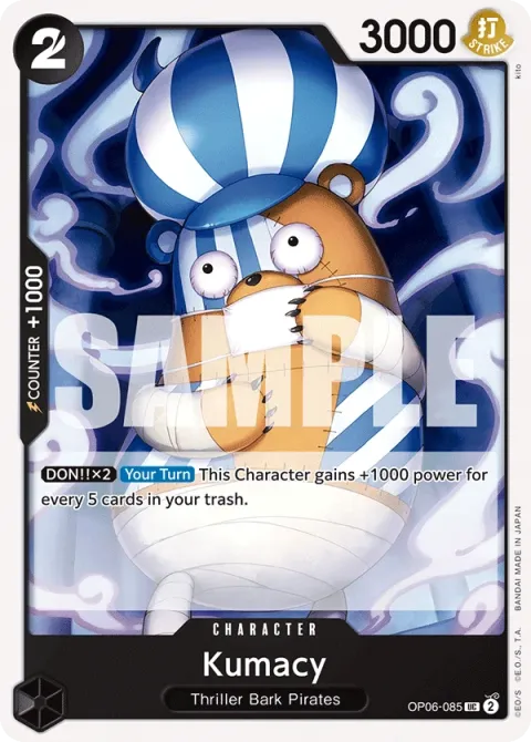 Carte One Piece Kumacy OP06-085, extension Wings of the Captain (sortie anglaise)
