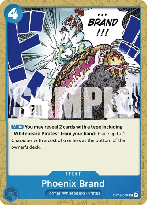 Carte One Piece Phoenix Brand OP08-055, extension Two Legends (sortie anglaise)