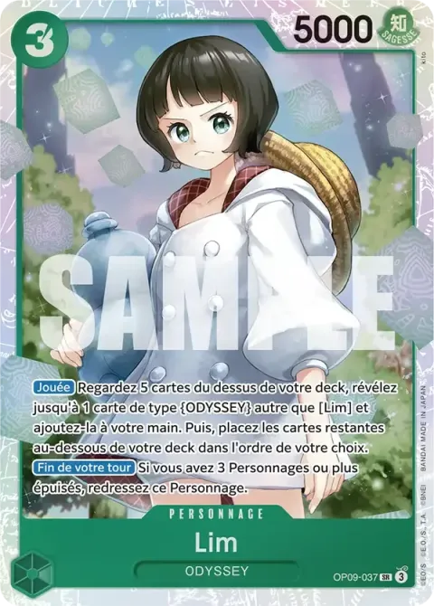 Carte One Piece Lim OP09-037, extension Les nouveaux empereurs