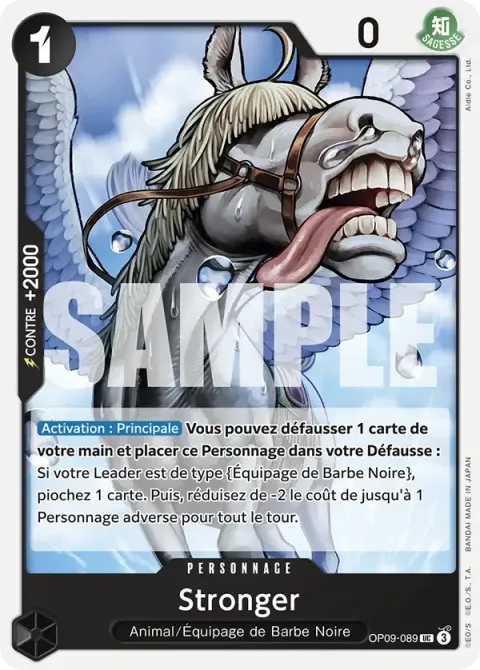 Carte One Piece Stronger OP09-089, extension Les nouveaux empereurs