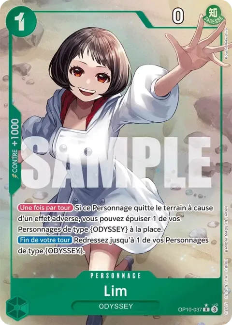 Carte One Piece Lim OP10-037 · parallèle, extension Sang royal