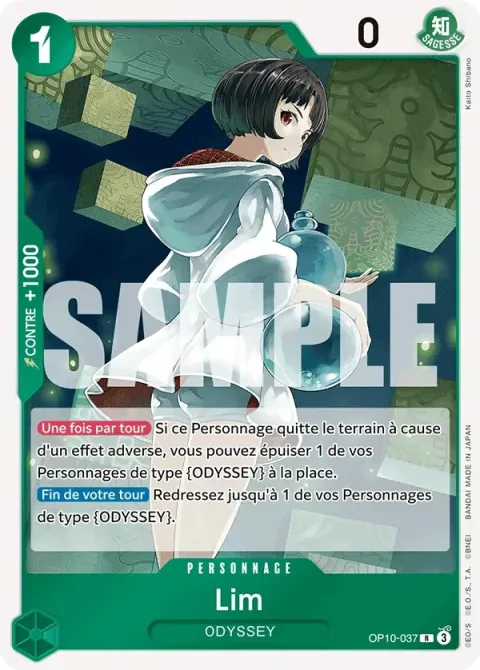 Carte One Piece Lim OP10-037, extension Sang royal