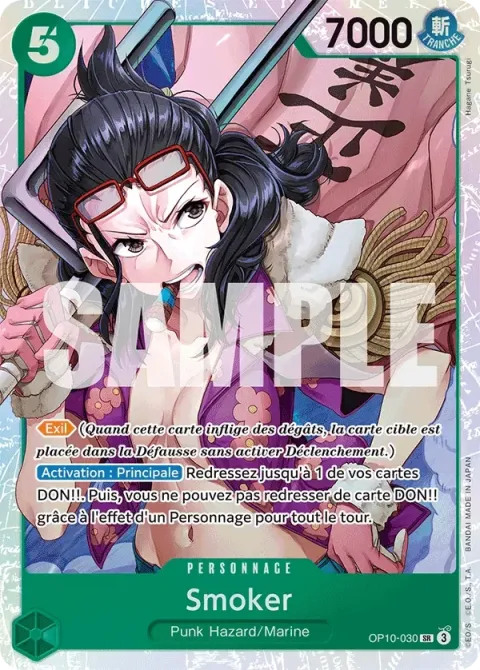 Carte One Piece Smoker OP10-030, extension Sang royal