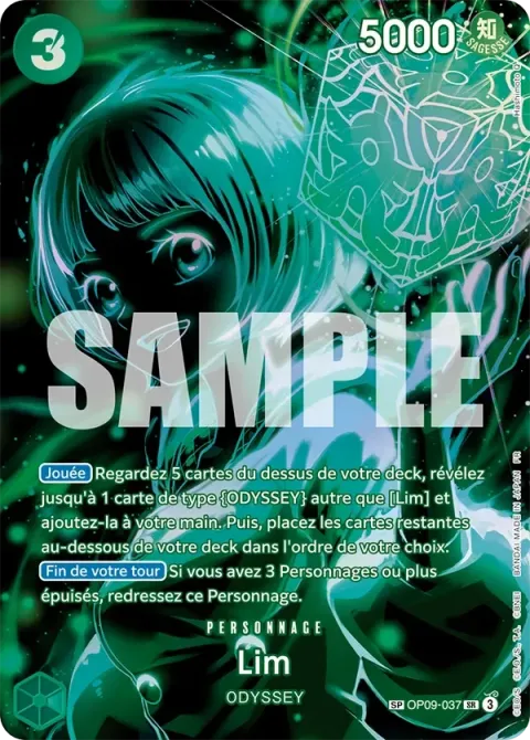Carte One Piece Lim OP09-037 · parallèle 2, extension L’héritage du maître