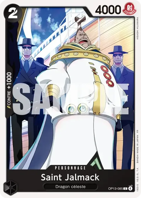 Carte One Piece Saint Jalmack OP13-085, extension Successeurs