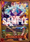 Carte Monkey D. Luffy ST31-004 · parallèle