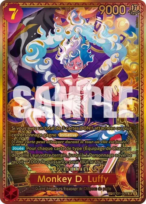Carte One Piece Monkey D. Luffy ST31-004 · parallèle, extension Les guerriers les plus puissants au monde