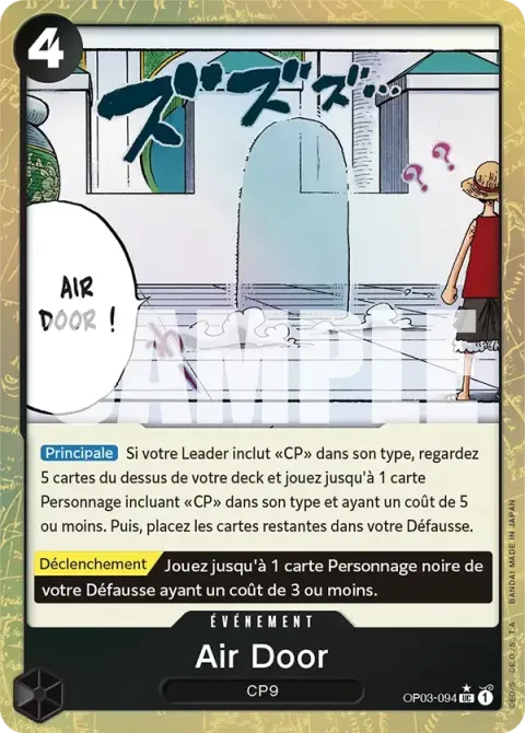 Carte One Piece Air Door OP03-094 · parallèle 3, extension One Piece Card the Best