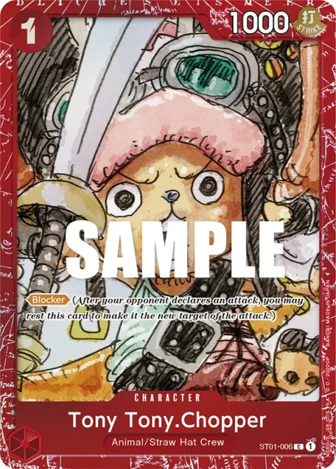 Carte One Piece Tony Tony.Chopper ST01-006 · parallèle, extension One Piece Card the Best