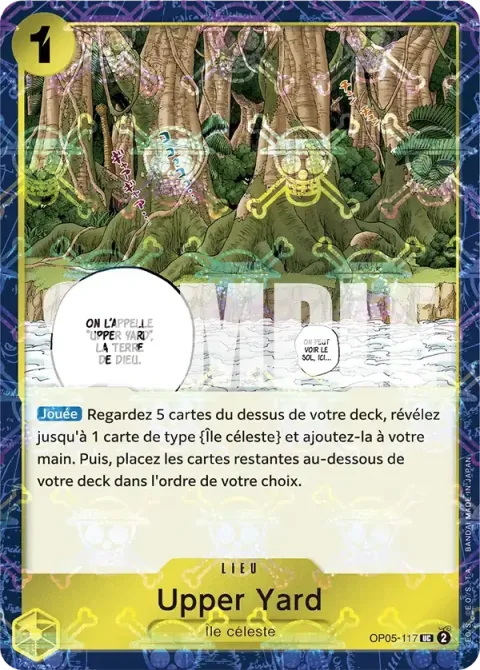 Carte One Piece Upper Yard OP05-117 · parallèle 2, extension One Piece Card the Best