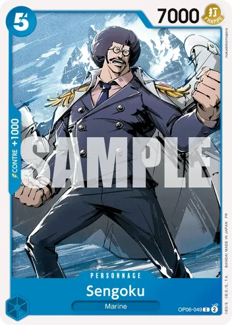 Carte One Piece Sengoku OP06-049, extension One Piece Card the Best VOL.2