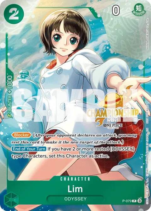 Carte One Piece Lim P-079 · parallèle, extension Cartes promo