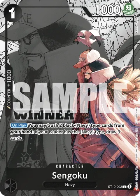 Carte One Piece Sengoku ST19-002 · parallèle 2, extension Cartes promo