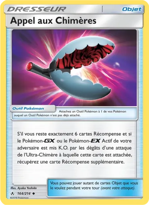 Carte Pokémon Appel aux Chimères 164/214, extension Alliance Infaillible
