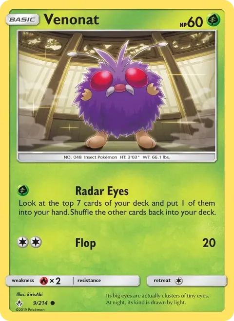 Carte Pokémon Mimitoss 009/214, extension Alliance Infaillible