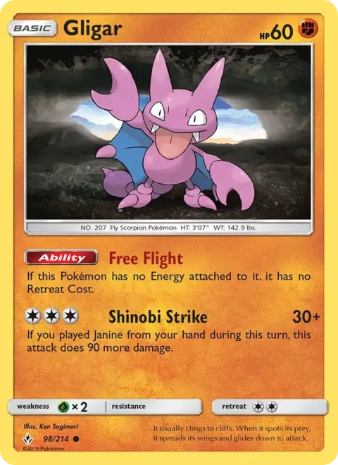 Carte Pokémon Scorplane 098/214, extension Alliance Infaillible