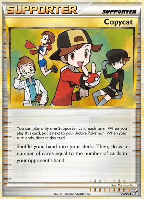 Carte Pokémon Copieuse 077/095, extension L'appel des Légendes