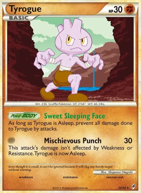 Carte Pokémon Débugant 036/095, extension L'appel des Légendes