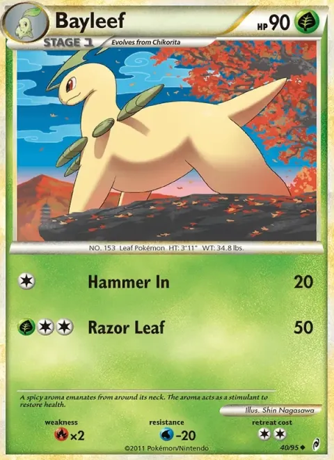 Carte Pokémon Macronium 040/095, extension L'appel des Légendes