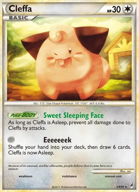 Carte Pokémon Mélo 024/095, extension L'appel des Légendes