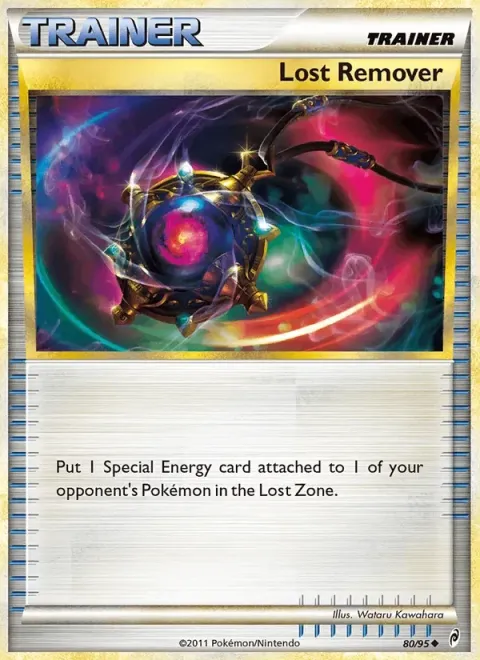 Carte Pokémon Nettoyeur perdu 080/095, extension L'appel des Légendes