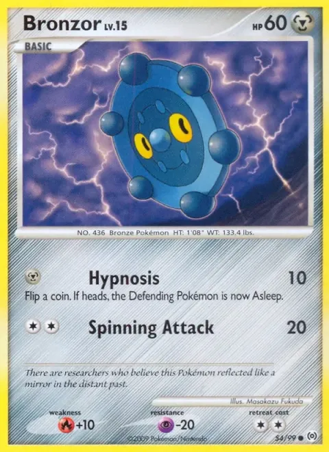 Carte Pokémon Archéomire 054/099, extension Arceus (sortie anglaise)