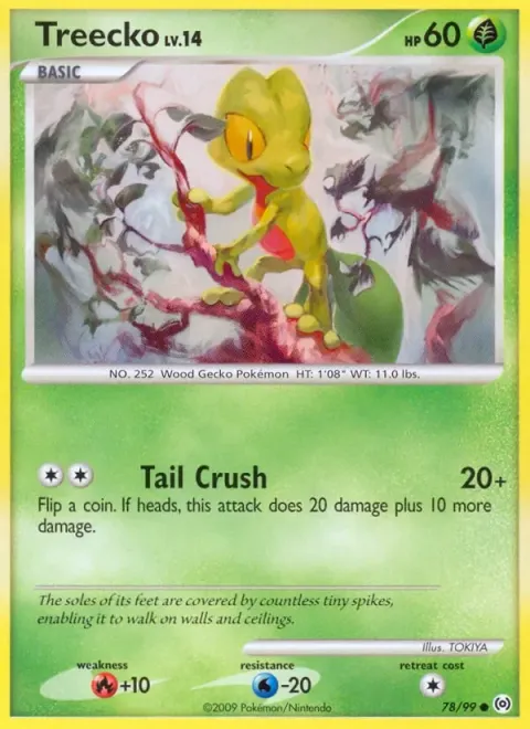 Carte Pokémon Arcko 078/099, extension Arceus (sortie anglaise)