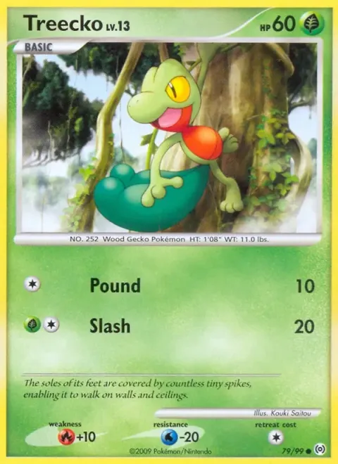 Carte Pokémon Arcko 079/099, extension Arceus (sortie anglaise)
