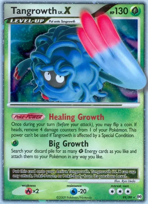 Carte Pokémon Bouldeneu LV.X 099/099, extension Arceus (sortie anglaise)