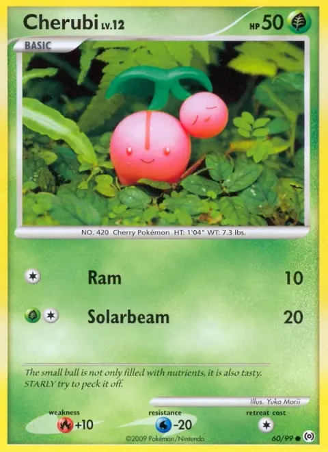Carte Pokémon Ceribou 060/099, extension Arceus (sortie anglaise)