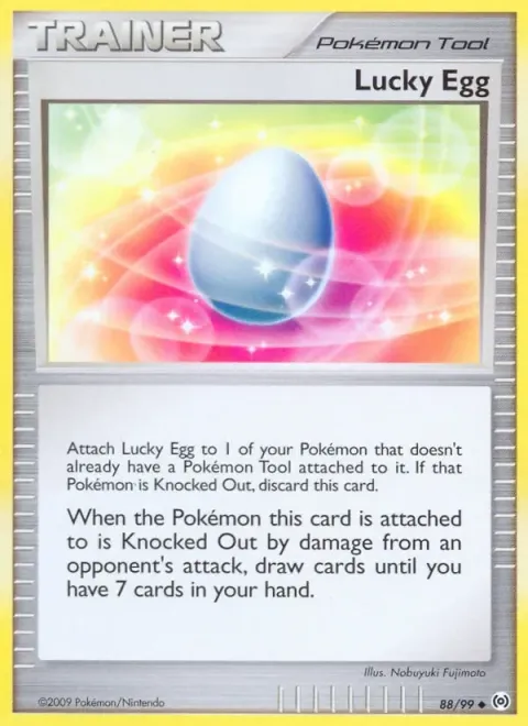 Carte Pokémon Œuf Chance 088/099, extension Arceus (sortie anglaise)