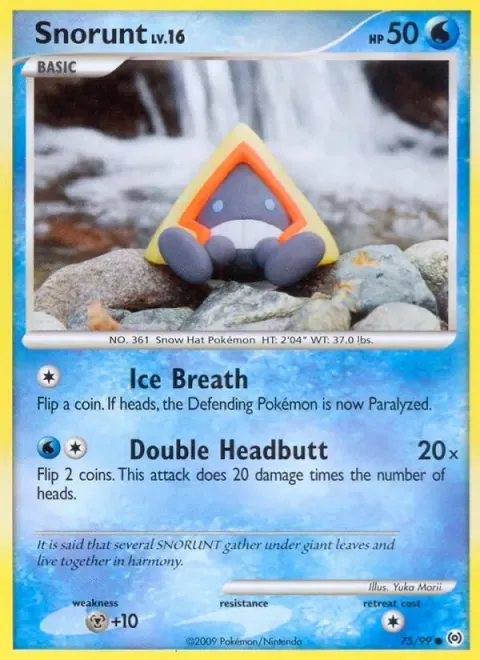 Carte Pokémon Stalgamin 075/099, extension Arceus (sortie anglaise)