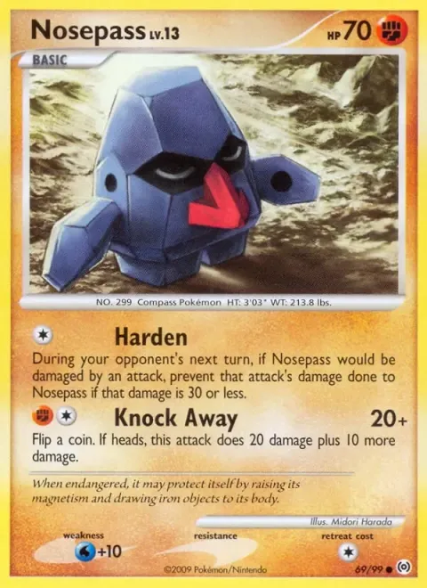 Carte Pokémon Tarinor 069/099, extension Arceus (sortie anglaise)