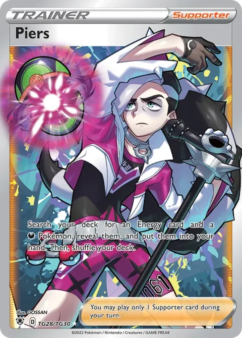 Carte Pokémon Peterson TG28/TG30, extension Astres Radieux