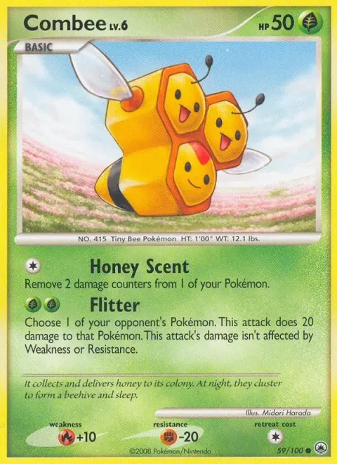 Carte Pokémon Apitrini 059/100, extension Aube Majestueuse