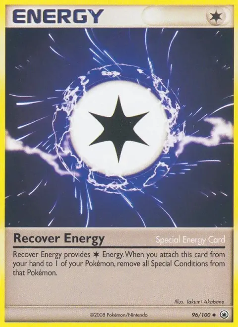 Carte Pokémon Énergie guérison 096/100, extension Aube Majestueuse