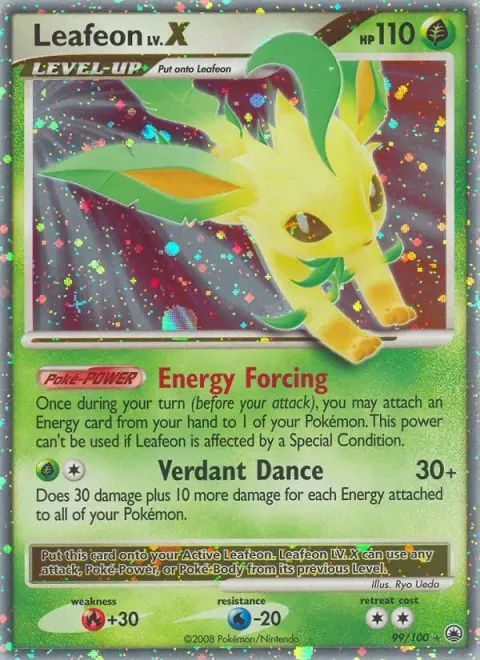 Carte Pokémon Phyllali 099/100, extension Aube Majestueuse