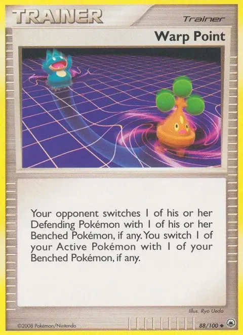 Carte Pokémon Point d’échange 088/100, extension Aube Majestueuse