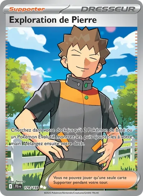 Carte Pokémon Exploration de Pierre 179/159, extension Aventures Ensemble