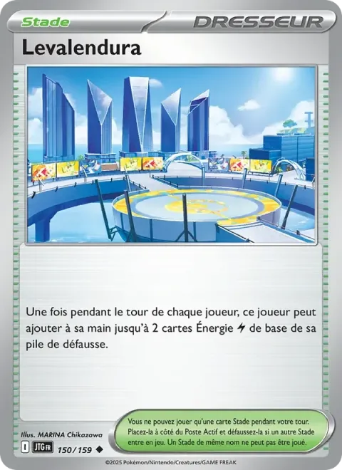 Carte Pokémon Levalendura 150/159, extension Aventures Ensemble