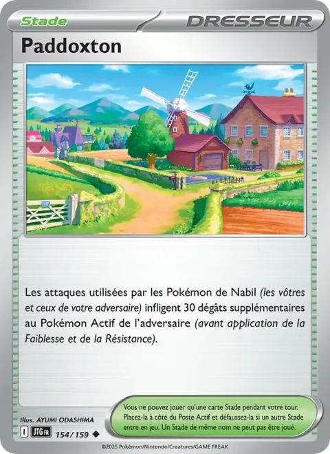 Carte Pokémon Paddoxton 154/159, extension Aventures Ensemble