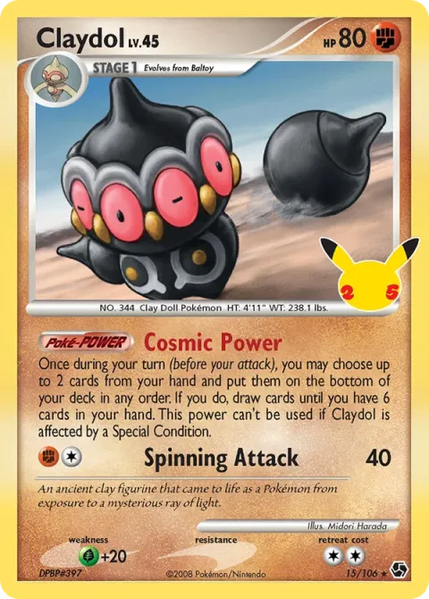 Carte Pokémon Kaorine 15/106, extension Célébrations