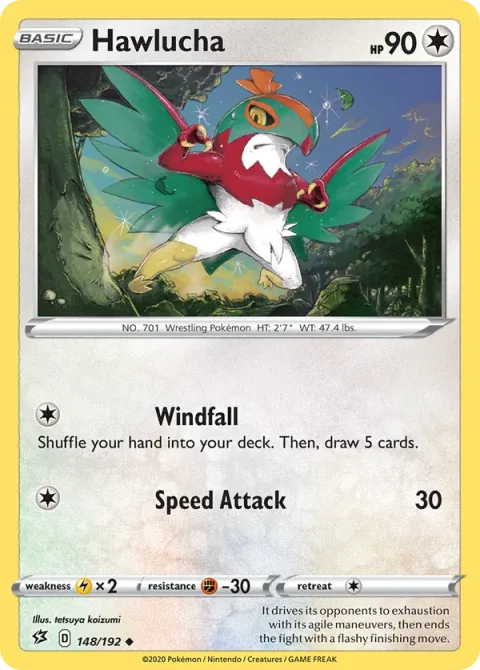 Carte Pokémon Brutalibré 148/192, extension Clash des Rebelles