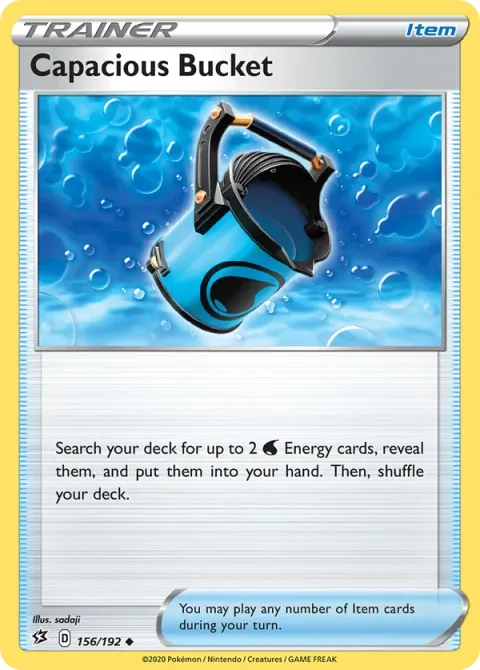 Carte Pokémon Grand Seau 156/192, extension Clash des Rebelles